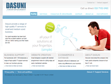 Tablet Screenshot of dasuni.com